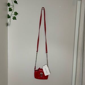Nine West Cherry Red Crossbody Bag